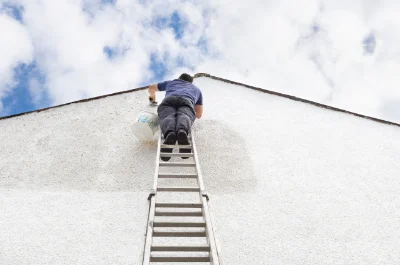 Peinture extérieure à Foucherans — façades et ravalement